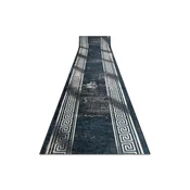RugsX Tekač gumiran LOTUS GRECCO 23593 grafitno / siva pralna protizdrsna 80 80x250 cm, (22113986)