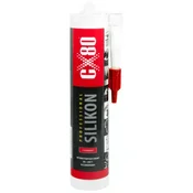 cx80 profesionalni visokotemperaturni silikon 310 ml rdeč 034