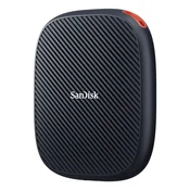 SanDisk SDSSDE62M-2T00-G25 zunanji disk z bliskovnim pomnilnikom 2 TB USB Tip-C Črna