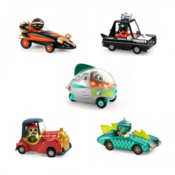 Komplet Crazy Motors - Hurry Police & Visitor X & Red skull & Dragon Fire & Mister Wings