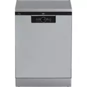 BEKO Mašina za pranje sudova BDFN26530X, 6 programa, 14 kompleta, Siva