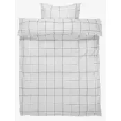 Set posteljine CRISTA 140x200 bela/crna