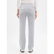 Juicy Couture Hlače svetlo siva