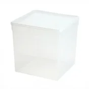 BraPlast posoda za vzrejo 5,8 L 19x19x19 cm - škatla za pajke, izopode in majhne plazilce