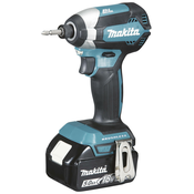 Makita Makita DTD153RTJ akumulatorski udarni vijačnik 170 Nm 18 V Število vključenih akumulatorjev 1 5 Ah Li-Ion vklj. akumulator\, vklj. kovček, (21509330)
