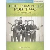 Hal Leonard The Beatles for Two Clarinets Note