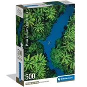 Tropska pustolovščina 500-delna HQC kompaktna sestavljanka - Clementoni
