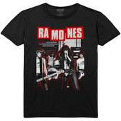 Ramones Majica Barcelona Unisex Black 2XL
