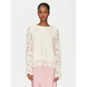 YAS Bluza Perla 26032813 Écru Regular Fit