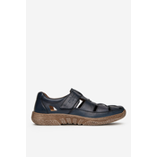 Sandali Rieker 03578-14 Mornarsko modra
