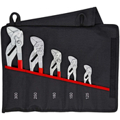Knipex 5-delni set hromiranih kljuc klešta 125-300mm (00 19 55 S4)