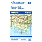Laguna die Grado - Aquileia Palmanova 1:25000