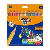Obojeni olovci BIC Kids Evolution šesterokutni ekološki prihvatljivi 24 komada 9505251