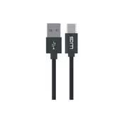 Winner Group - USB kabl sa produženim USB-C / USB-A konektorom, 60W, 1 m, crna