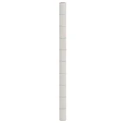 Vidaxl Membrana proti plevelu bela 2x200 m PP