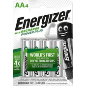 Energizer ENERGIZER BATERIJA POLNILNA POWER PLUS AA HR6/4 2000mAh