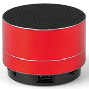Metalni bluetooth zvucnik crveni TURNO