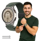 Pašček za pametno uro Garmin Vivoactive 6 zelene barve