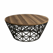 HANAH HOME Sto Stil Metal Ferforje Walnut