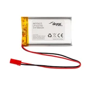 shumee Li-Po baterija LP103740 Akyga AKY065 3,7 V/1580 mAh PCM JST 2-pinski konektor 150 mm