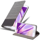 Cadorabo CADORABO Ohišje, združljiv s Xiaomi v sivi črni barvi - zaščitni pokrov z magnetnim zapiranjem, stoječo funkcijo in režo za kartico, (20567461)