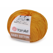 Pletena preja Baby Cotton 50 g - (433) gorčična