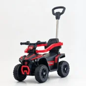EUROBAJK guralica za decu 2 u 1 atv -crvena