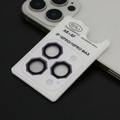 Zastita za kameru octagon diamond za iphone 16 pro (6.3)/16 pro max (6.9) ljubicasta ( FL11469 )