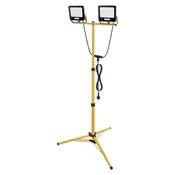 LED reflektor GLARO 2x50W + trinožni stativ, nevtralna bela