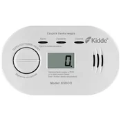 Kidde K5DCO detektor ogljikovega monoksida z LCD zaslonom