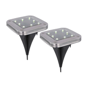 Globo 33414Q-2 - SET 2x LED Solarna svetilka SOLAR LED/0,8W/1,2V IP44