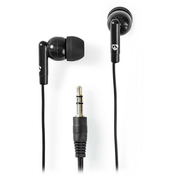 NEDIS žične slušalke/ in-ear/ 3,5 mm jack/ kabel 1,20 m/ črne