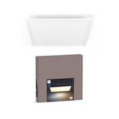 Philips - prigušivo LED stropno svjetlo Hue AURELLE LED/39W/230V 60x60 cm bijela