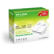 INTD TP-LINK Powerline TL-PA8030P KITTL-PA8030P KIT AV1300 Gigabit Powerline Adapter KIT with Socket