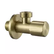 Kotnični ventil 02 1/2 x 3/4 Brush Gold