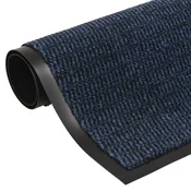 Vidaxl Predpražnik taftani 60x180 cm moder