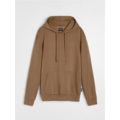 Sinsay - Basic hoodie - zlatno braon