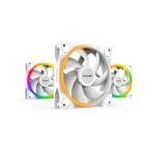 BE QUIET! / ventilator Light Wings White / 120mm / PWM / 3 paketi / bel