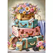 Cherry Pazzi - Puzzle Pripravljen na odhod! - 1 000 kosov