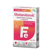 Betavitevit Lipozomalno gvožde + Vitamin C 30 tableta
