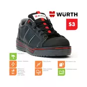 WURTH Bezbednosna patika plitka Sneakers S3