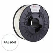 C-Tech PREMIUM LINE tiskarska vrvica ( filament), PETG, transportna bela, RAL9016, 1,75mm, 1kg