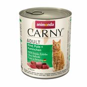 Animonda CARNY Cat Adult govedina, puran + kunec 800 g