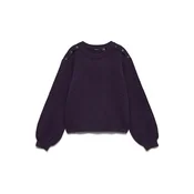 VERO MODA Pulover VMBANG temno liila