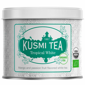 Beli čaj TROPICAL, 90 g čajnih listov v pločevinki, Kusmi Tea