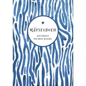 Deluxe Rätselbuch/Rätselblock mit extra großem Druck für Erwachsene und Senioren/Rentner im DIN A4-Format. Kreuzworträtsel, Sudo
