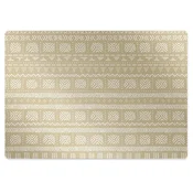 Decormat Podloga za stol Yellow shape 140x100 cm 2 cm