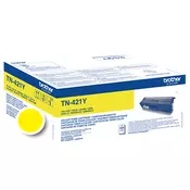 TN421Y - Brother Toner, Yellow, 1800 pages