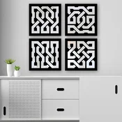 Wallity Set ogledala SYH1896810094, Crni