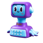 CAB Toys Igrača za otroke Hobotnica - vijolična
